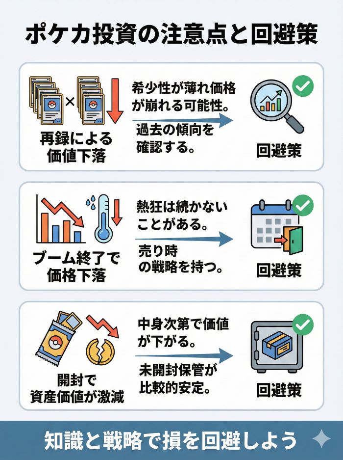 逆に損することもある？ポケカ投資の注意点
