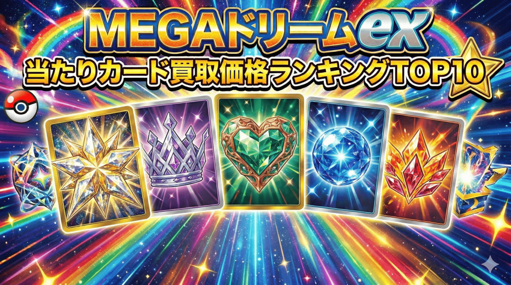 MEGAドリームex 当たりカード買取価格ランキングTOP10